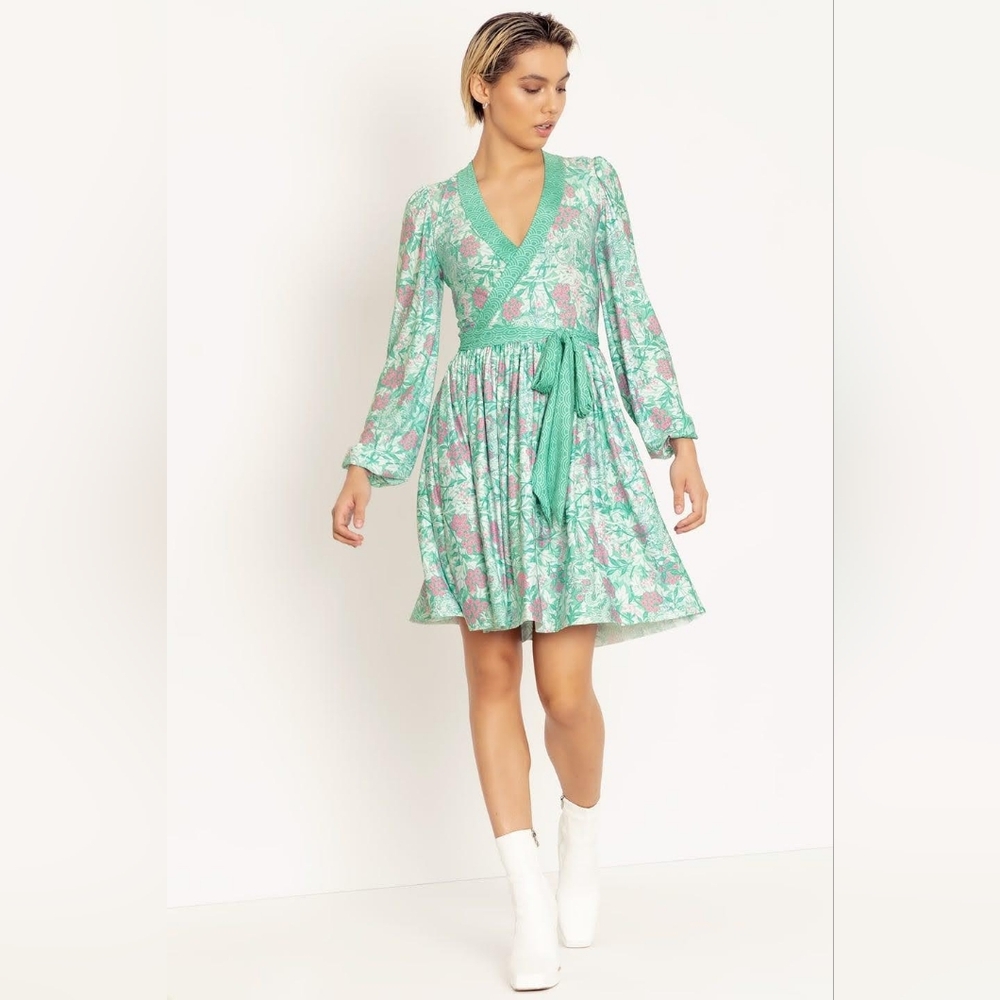 BM S JASMINE DRAGON WRAP DRESS - LIMITED